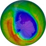 Antarctic Ozone 2009-10-05